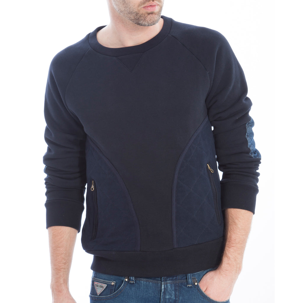 Long Sleeve Crew Neck with Two Pockets