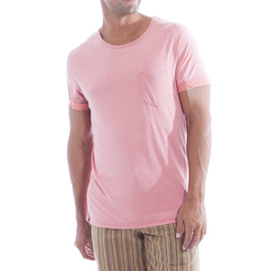 Modal Tee Shirt with Pocket
