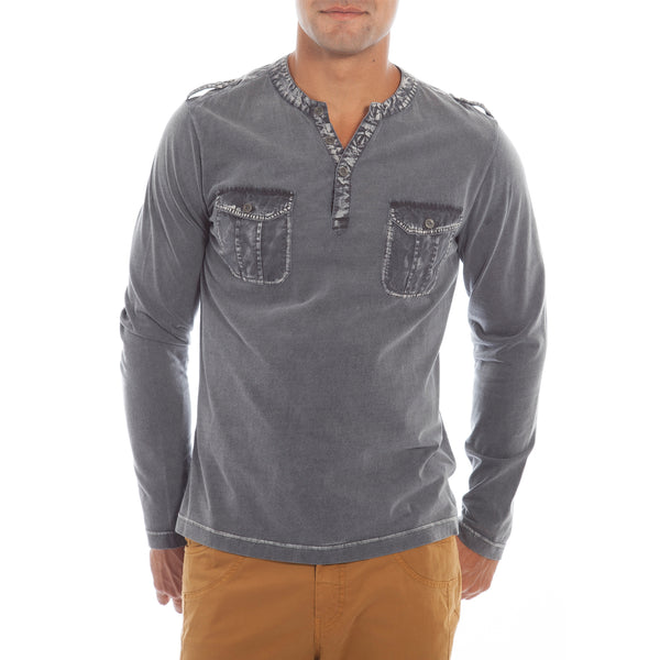 【2plan】Cooper Two Pocket Half Henley Neck Tee Kid 2-Pack Henley Tees - Carter's | Carter's