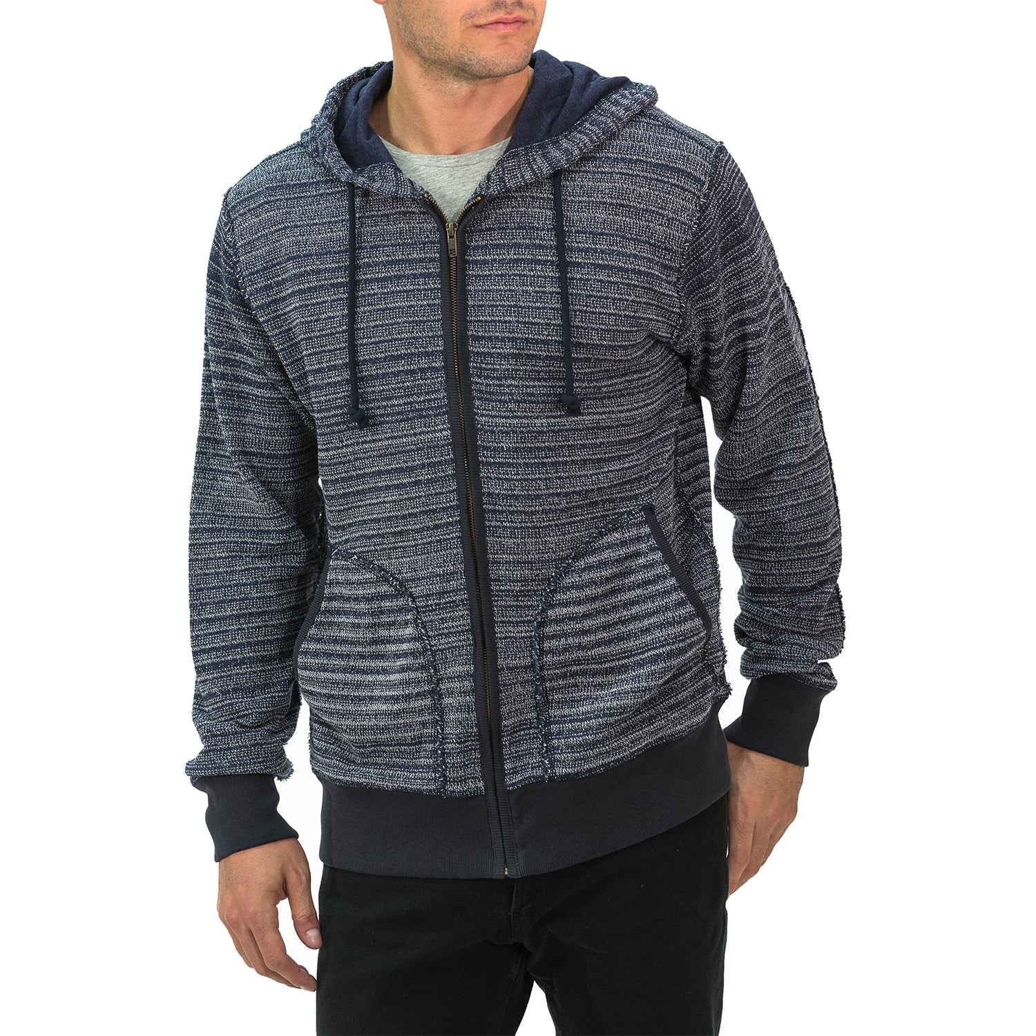 Fancy Stitch Zip Hoodie