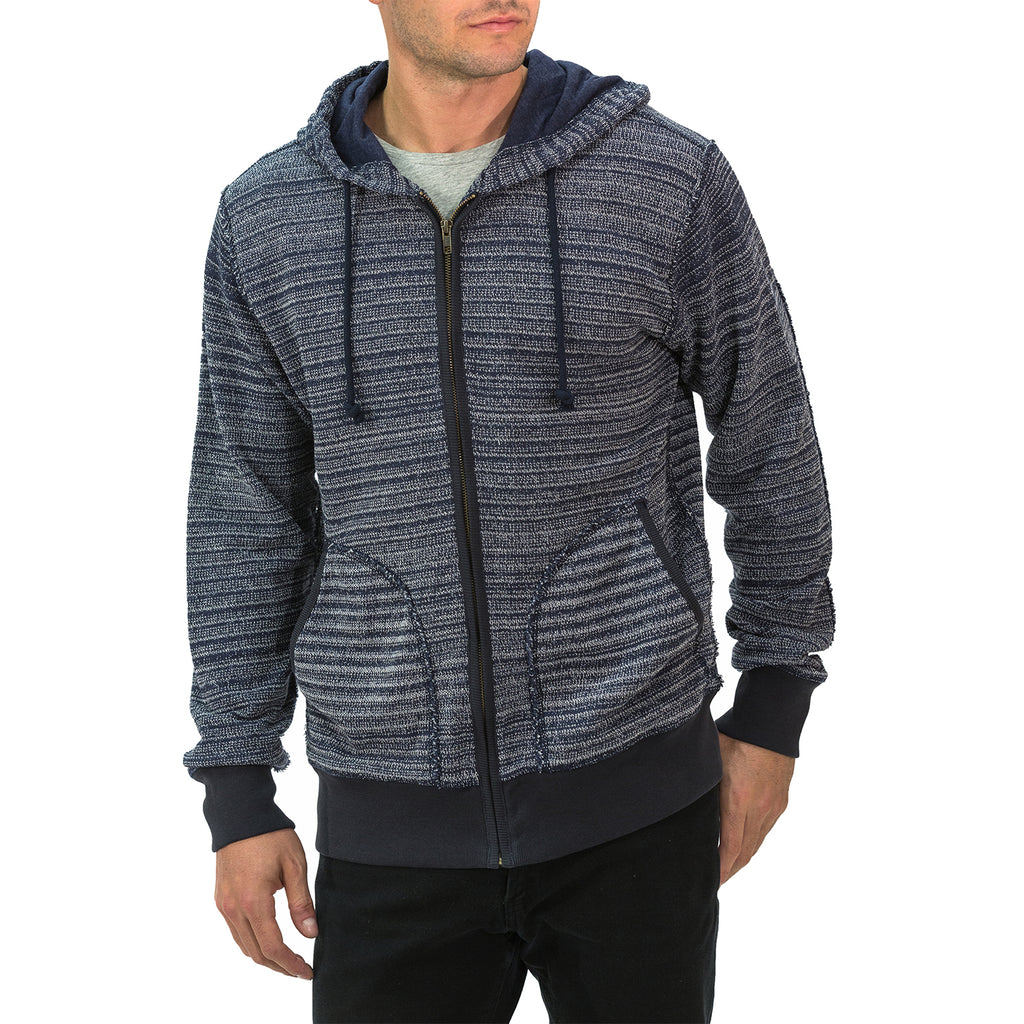Fancy Stitch Zip Hoodie