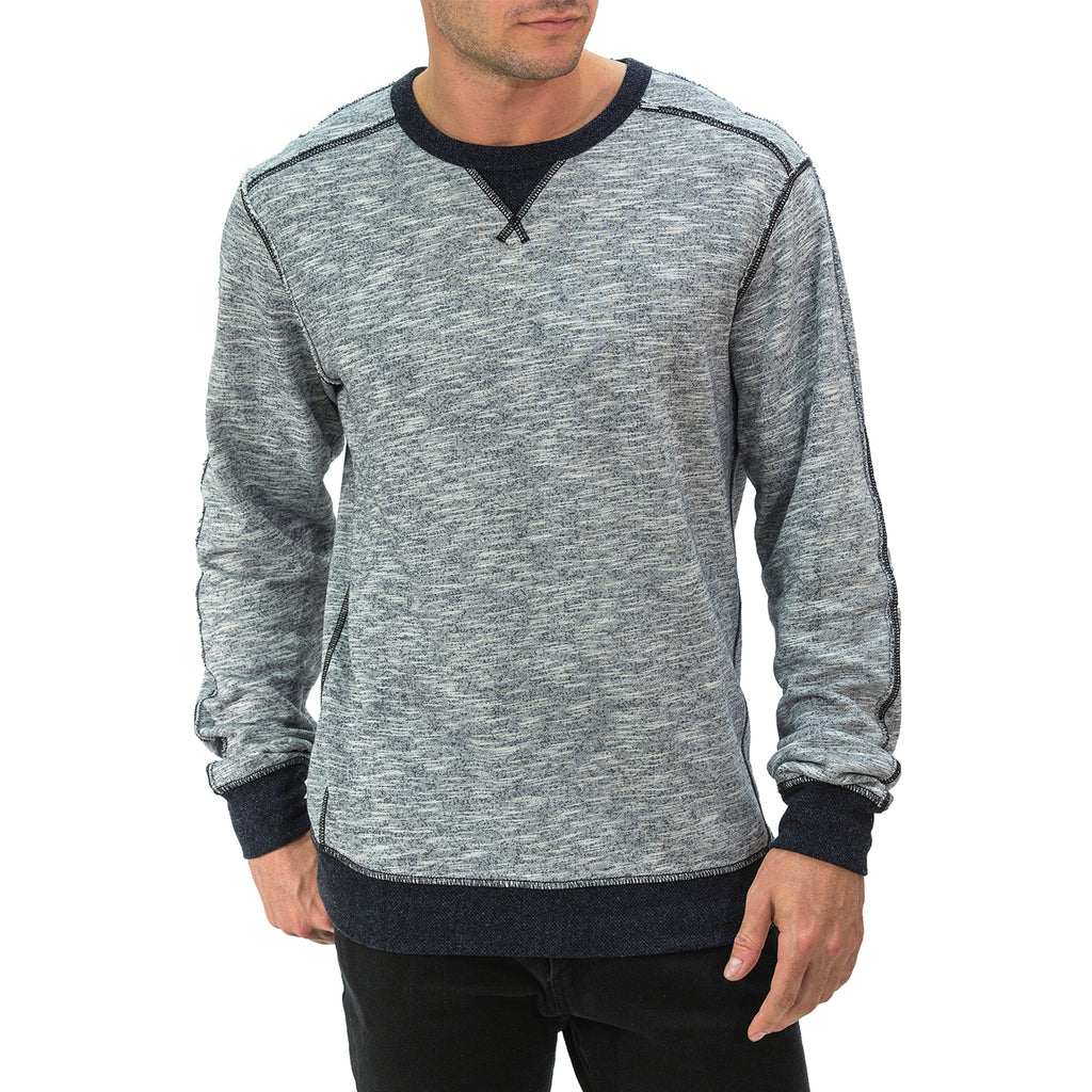 Crew Neck Pullover with Contrast Trim