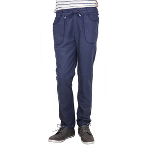 Linen Blend Jogger Pants