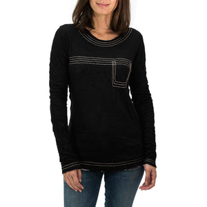 Long Sleeve Crew Neck Top