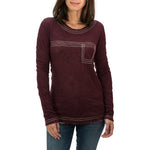 Long Sleeve Crew Neck Top