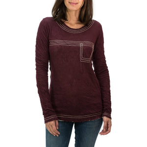 Long Sleeve Crew Neck Top