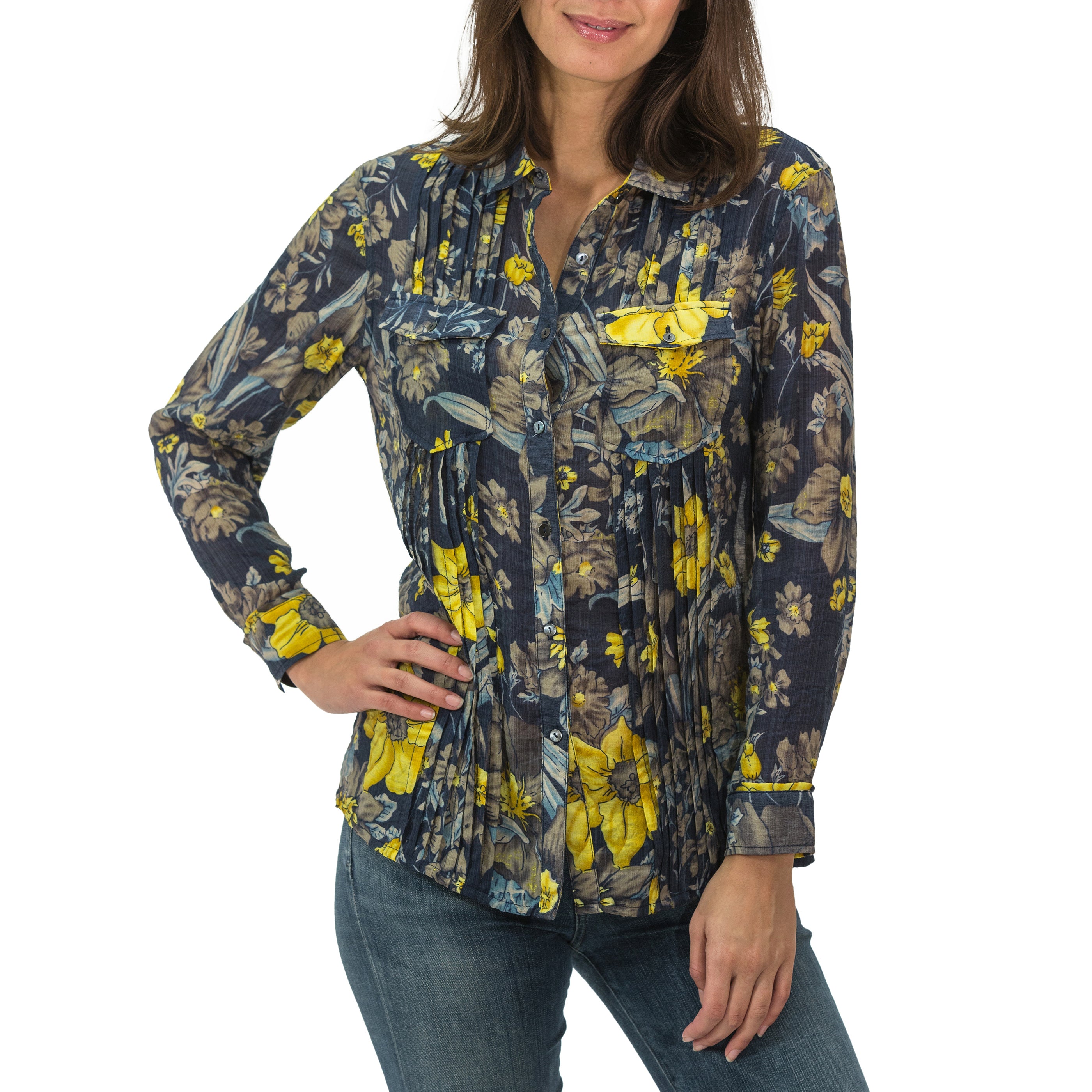 Long Sleeve All-over Print Shirt