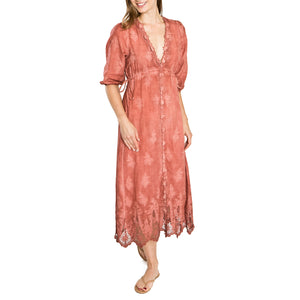 V-neck Empire Waist Dress