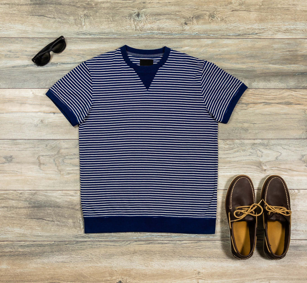 Stripe Crewneck Tee
